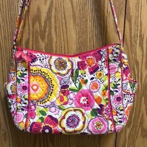 Vera Bradley Floral Shoulder Bag